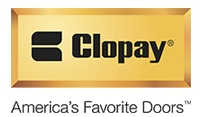Clopaydoor Logo for Clopaydoor products offered through Hilton Head Garage Doors services.